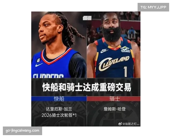 分析：哈登加盟骑士解放米切尔进攻，但内线防守面临约基奇考验